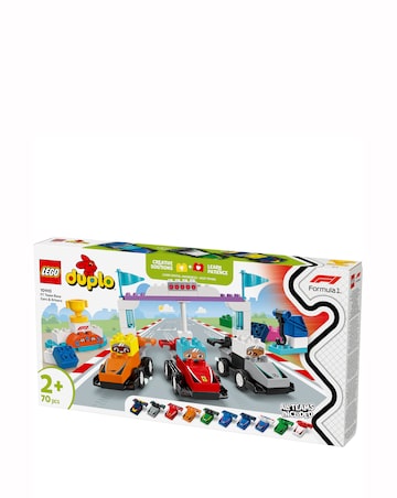 LEGO DUPLO F1 Team Race Cars & Drivers Role Play Toy 10445