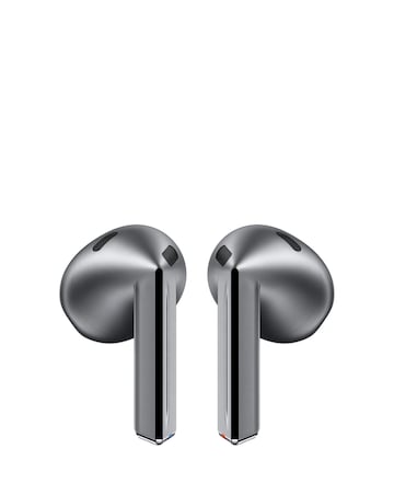 Samsung Galaxy Buds3 Wireless Earbuds - Silver - Galaxy AI