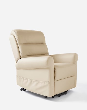 Brockton Faux Leather Electric Recliner Armchair