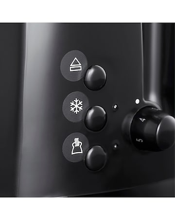 Russell Hobbs 21641 Textures 2 Slice Black Toaster