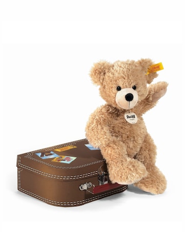 Steiff Fynn Teddy Bear & Suitcase