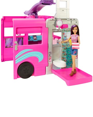 Barbie Dream Camper Vehicle Playset with 60 Accessories
