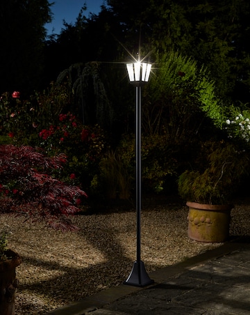 Whitehall Solar Lamp Post with 365 Technology - 100 Lumen Output