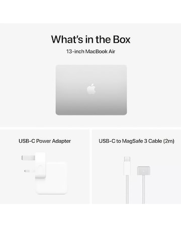 Apple MacBook Air (M4, 2025) 13in 10-Core CPU 10-Core GPU 16GB 512GB - Silver