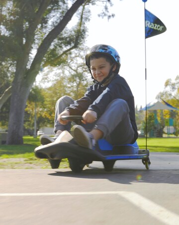 Razor Crazy Cart Shift 12V Drift Car - Blue