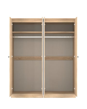 Richmond Ready Assembled 4 Door Wardrobe