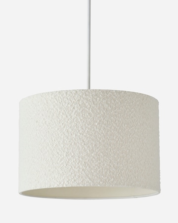 Billie Boucle Textured Easy Fit Shade 30 cm