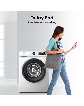 Hisense WF1Q8041BW 1 Series 8kg 1400 Spin Washing Machine - White