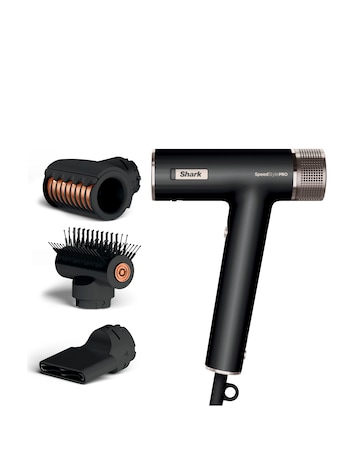 Shark SpeedStyle Pro 3-in-1 High-Velocity Hair Dryer for Straight & Wavy Hair