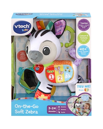 Vtech On-the-Go Soft Zebra