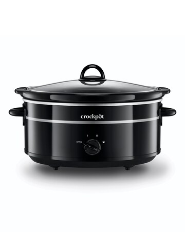 Crockpot SCV655B 6.5 Litre One Pot Black Manual Slow Cooker