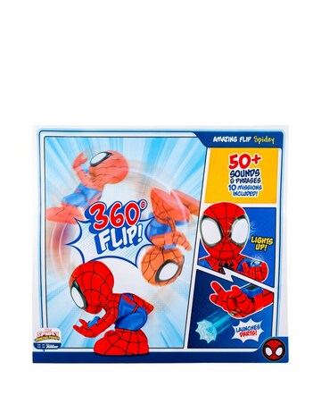 Spidey and his Amazing Friends Amazing Flip Spidey Plush