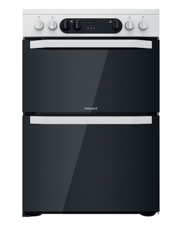 Hotpoint HDM67V9CMW/UK 60cm Electric Double Cooker + Installation