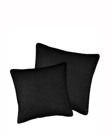 Velvet Pair of Cushion Covers
