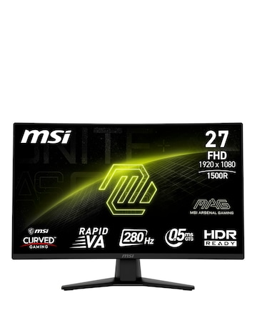 MSI MAG 274CXF 27in FHD 280Hz 0.5ms Curved Gaming Monitor