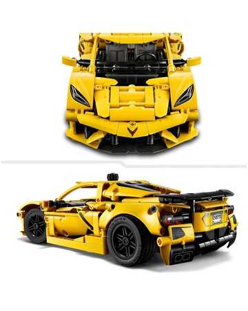 LEGO Technic Chevrolet Corvette Stingray Car Model Kit, Sports Vehicle 42205