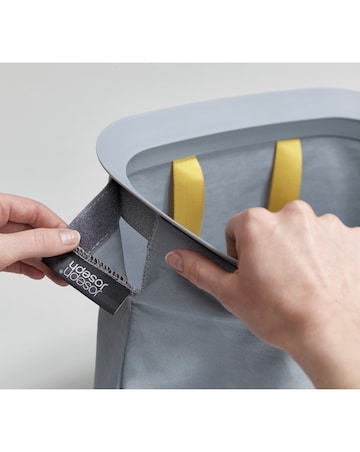 Joseph Joseph 90L Laundry Basket Grey