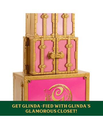 Wicked Glinda's Glamorous Closet, 2 Unique Looks, Surprises & 13 Accessories