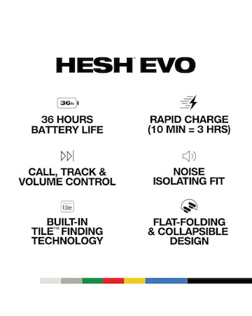 Skullcandy Hesh Evo Wireless Headphones - Bone