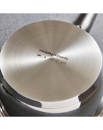 Morphy Richards Stainless Steel 5 Piece Pan Set