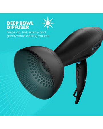 Revamp Progloss 5500 AC Professional 2400W Hair Dryer with Diffuser