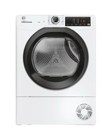 Hoover H-DRY 350 HRE C9TBE-80, 9kg, Condenser Tumble Dryer - White