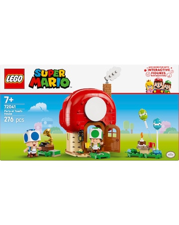 LEGO Super Mario Party at Toad's House Toy for Boys, Girls and Any Fans 72041