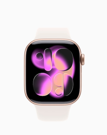 Apple Watch Series 11 GPS + Cellular 46mm - Light Blush Sport Band - S/M