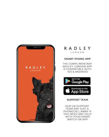 Radley Series 21 Smart Watch - Rose Gold Cobweb Lozenge