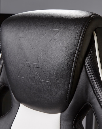 X Rocker Maverick Office Gaming Chair - Black/White