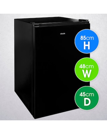 Abode A85UCFZ482E1B 50cm Undercounter Freezer - Black