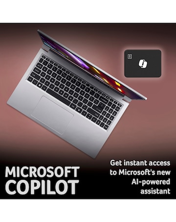 Acer Aspire Lite Laptop - 15.6in FHD Intel N150 4GB 128GB