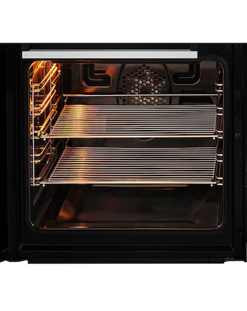Beko KDVC100X 100cm Electric Double Oven Ceramic Hob - Stainless Steel