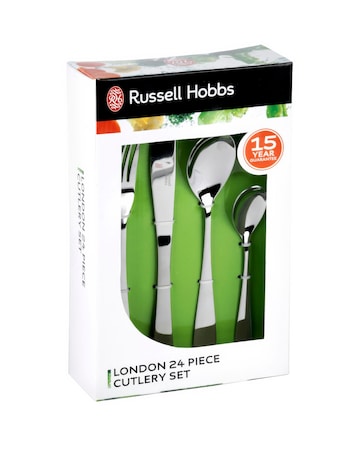 Russel Hobbs London 24 Piece Cutlery Set