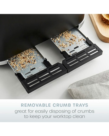 Swan Serenity Black 4 Slice Toaster