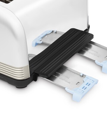 Morphy Richards 240333 Venture Retro Stainless Steel 4 Slice Toaster