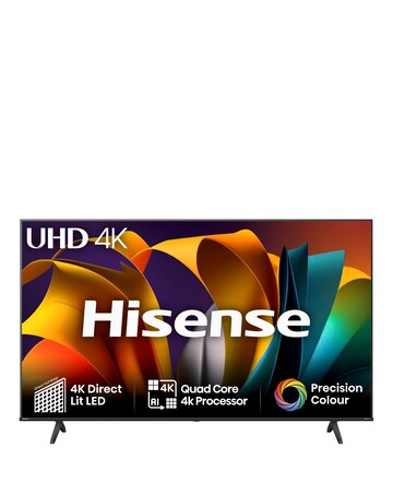Hisense 65in 65A6NTUK Smart 4K UHD HDR LED TV with Amazon Alexa