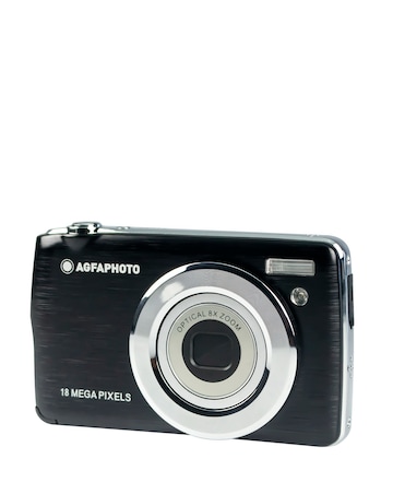 AGFA Photo Realishot DC8200 18MP 8x Zoom Compact Digital Camera - Black