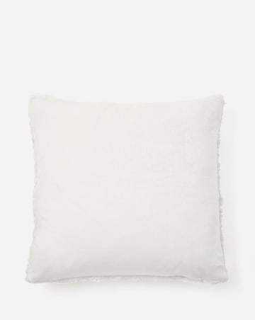 Textured Faux Fur Cushion