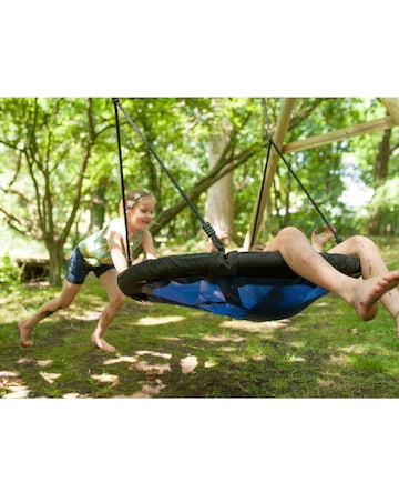 Plum Spider Monkey 2 Wooden Garden Swing