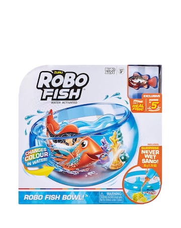 Robo Alive: Robo Fish Robotic Swimming Pets Fish Bowl Playset