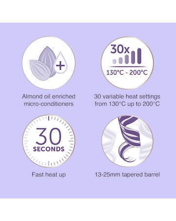 Remington Almond Allure Curling Wand