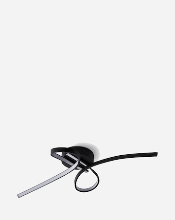 LED Flush Ceiling Light Black