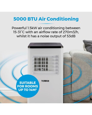 Tower 5000BTU 3 in 1 Air Conditioner