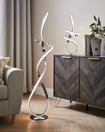 Ribbon LED Floor Lamp