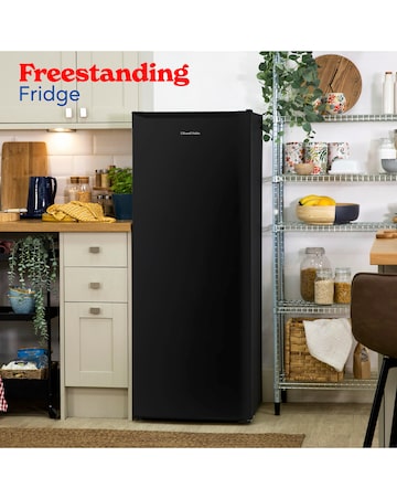 Russell Hobbs RH143LF552E1B Upright Freestanding Larder Fridge - Black