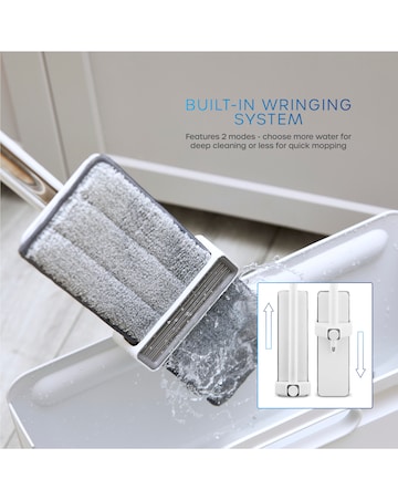 Swan Elevate Flat Mop & Bucket