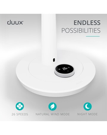 Duux Whisper 2 White Pedestal Fan