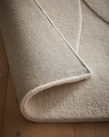 Sculptured Wool Pebble Rug