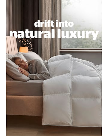 Silentnight Naturals Collection Goose Feather 10.5tog Duvet